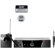 AKG Acoustics WMS 40 Pro Instrumental Wireless System Set with 661.000 Frequency Range- Channel 45B