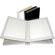Adorama Pro Photo Album, Black Leatherette Cover with Library Bound Off White Pages, Holds 24 4"x6" Prints