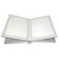Adorama Pro Photo Album, White Leatherette Cover with Library Bound Off White Pages, Holds 24 4"x6" Prints