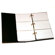 Adorama Photo Proof Album, Black Leatherette Cover, 3 Ring Binder with 50 Archival Pages, Holds 300 4" x 6" Prints.