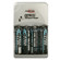Ansmann Express Speed 2.5 Hours Charger with Four 2700mAh "AA" NiMH Rechargable Batteries