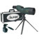 Alpen 15 - 45 x 60 Waterproof Rubber Covered Straight View Spotting Scope Kit with Car Window Mount and Black Plastic Travel Case