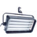 Arri Studio Cool 4, Four Tube Fluorescent Light Unit, Phase Dimming Stand Model, 220 Watt, 120 Volts AC.