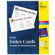 Avery Dennison Laser & Inkjet Index Cards, 50 Heavyweight Cardstock Sheets for 150 3" x 5" Cards