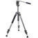 Barska Professional Tripod with Two Way, Quick Release Fluid Head, Maximum Height 66", Supports About 22.1 lbs., 10kg.