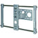 Bentley Articulating Swivel Wall Mount for 32-63" Plasma / LCD TVs, Supports 165 lbs - Silver