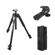 Bogen - Manfrotto 055XPROB Black Tripod Kit with 322RC2 Grip Action Ball Quick Release Head & Tripod Case