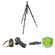 Manfrotto (Distributed by Bogen) 055XPROB Black Tripod Kit, with Manfrotto 322RC2 Head, Adorama Deluxe Tripod Case, Double Bubble Level, Tripod Hanger