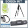 Manfrotto (Distributed by Bogen) 055XV Lightweight Green Aluminum Tripod Kit, with Adorama Deluxe Tripod Case, Double Bubble Level, Tripod Hanger