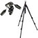 Manfrotto 190XPROB 3 Section Black Aluminum Pro Tripod Legs with 804RC2 3-Way Pan/Tilt Head, Max Load: 8.8 lb., Max Height 62"