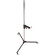 Manfrotto (Distributed by Bogen) 8' Column Light Stand with Sliding Arm, Chrome.