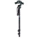 Manfrotto (Distributed by Bogen) Three Section Black Anodized Monopod 679B with 3025 3D Junior Head