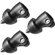 Bogen - Manfrotto Rubber/Stainless Steel Spiked Feet (set of 3) for 3444 Tripod
