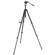 Bogen 755XB MDEVE Aluminum Black Video Tripod with Manfrotto 701HDV Pro Fluid Video Mini Head