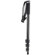 Manfrotto (Distributed by Bogen) 776YB Compact Aluminum Monopod with 3-Faceted Cross-Section, 4 Sections