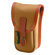 Billingham Avea 3 Small Pouch, Khaki Canvas with Tan Leather Trim