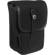 Billingham Avea 5 Pouch, Black Canvas with Black Leather Trim