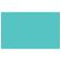 Adorama Seamless Background Paper, 53" wide x 12 yards, Aqua, #165
