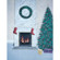 Studio Dynamics Holiday Scenic Series 10' x 10' Muslin Background, Xmas Eve #2.