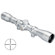 Bushnell 4 x 32mm .22 Rimfire Series Scope for .22 Caliber Rifles, Silver Finish with Multi-X Reticle.