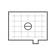 Beattie IntenScreen for Pentax 645 Horizontal Split Image with Grid