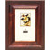 Burnes of Boston Zermatt, Wood Picture Frame for a 3" x 3" Photograph, Color: Dark Walnut