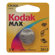 Kodak Max CR2025 Button Battery, 3.0 volt Lithium.