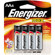 Energizer Max AA Batteries, 1.5 volt Alkaline, Pack of Four