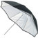 Bowens 46" Silver/White Umbrella with Removeable Back Cover.