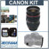 Canon EF 24-70mm f/2.8L USM AF Lens Kit, USA with Tiffen 77mm Wide Angle Filter Kit, Lens Cap Leash, Professional Lens Cleaning Kit,