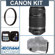 Canon EF-S 55-250mm f/4-5.6 IS Image Stabilizer Lens Kit, - Refurbished - with Tiffen 58mm UV Filter, Lens Cap Leash, Professional Lens Cleaning Kit