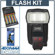 Canon Speedlite 580EX II, Shoe Mount Flash - Basic Outfit with 4 NiMH Batteries, Charger, Flashpoint Flash Diffuser