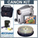 Canon DC 10 Slim DVD Camcorder Kit, - Refurbished - with Camcorder Case, Mini DVD-R,1.4 GB,10 Disc Pack, Professional Lens Cleaning Kit