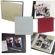 Celine Countryman 12" x 12" Expandable Post Bound Photo Scrapbook Album, 30 Natural Color Pages, 15 Leaves, Cover Color: Adriatique