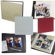 Celine Countryman 12" x 12" Expandable Post Bound Photo Scrapbook Album, 30 Black Pages, 15 Leaves, Cover Color: Adriatique