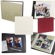 Celine Countryman 12" x 12" Expandable Post Bound Photo Scrapbook Album, 30 Black Pages, 15 Leaves, Cover Color: Celine's Ivory