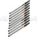 SpotPen Color Print Retouching Pen Set #1, Set of 10 Different Color Pens.