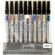 SpotPen Color Print Retouching Pen Set #3, Set of 10 Different Color Pens