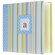 C.R. Gibson Deluxe Scrapbook with Ten 12" x 12" White Pages, In The Swing, Multi Colored Tapestry Covers