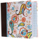 C.R. Gibson Deluxe Scrapbook with Ten 12" x 12" White Pages, Paisley Splash, Designer Colored Covers