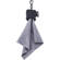 Carson SN-50 Stuff It Microfiber Lens Cloth with Protective Pouch, Black