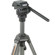 Cullmann CU3200 Universal Video Tripod with 2-Way Fluid Panhead & Quick Release, Maximum Height 60", Supports 7.7 lbs