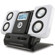 Coby Portable MP3 Stereo Speaker System with 4 High-Output Aluminum Cone Speakers