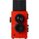 Blackbird Fly, 35mm TLR Twin Lens Reflex Camera - Black with Red Face