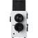 Blackbird Fly 35mm TLR Twin Lens Reflex Camera - Black with White Face