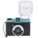 Lomography Diana F+, Medium Format Camera "Package" with Removable Lens for Super Wide Angle Pinhole Shots, 120 Film & Lomo Diana F+ Flash