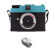 Lomography Diana Mini Camera Outfit - Retro Blue / Black with Lomogrpahy Diana F+ Flash