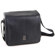 Delsey Corium 3 Black Pebble Leather Lux Style Shoulder Bag