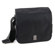 Delsey Cortex 3 Lightweight Water-resistant Ballistic Nylon Shoulder Bag - Black