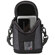 Delsey GOPIX 5BG, Extra Small Belt Pouch for Digital Gadgets, Black & Gray.